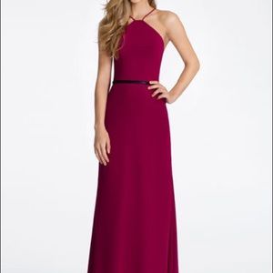 Long dress halter style dress